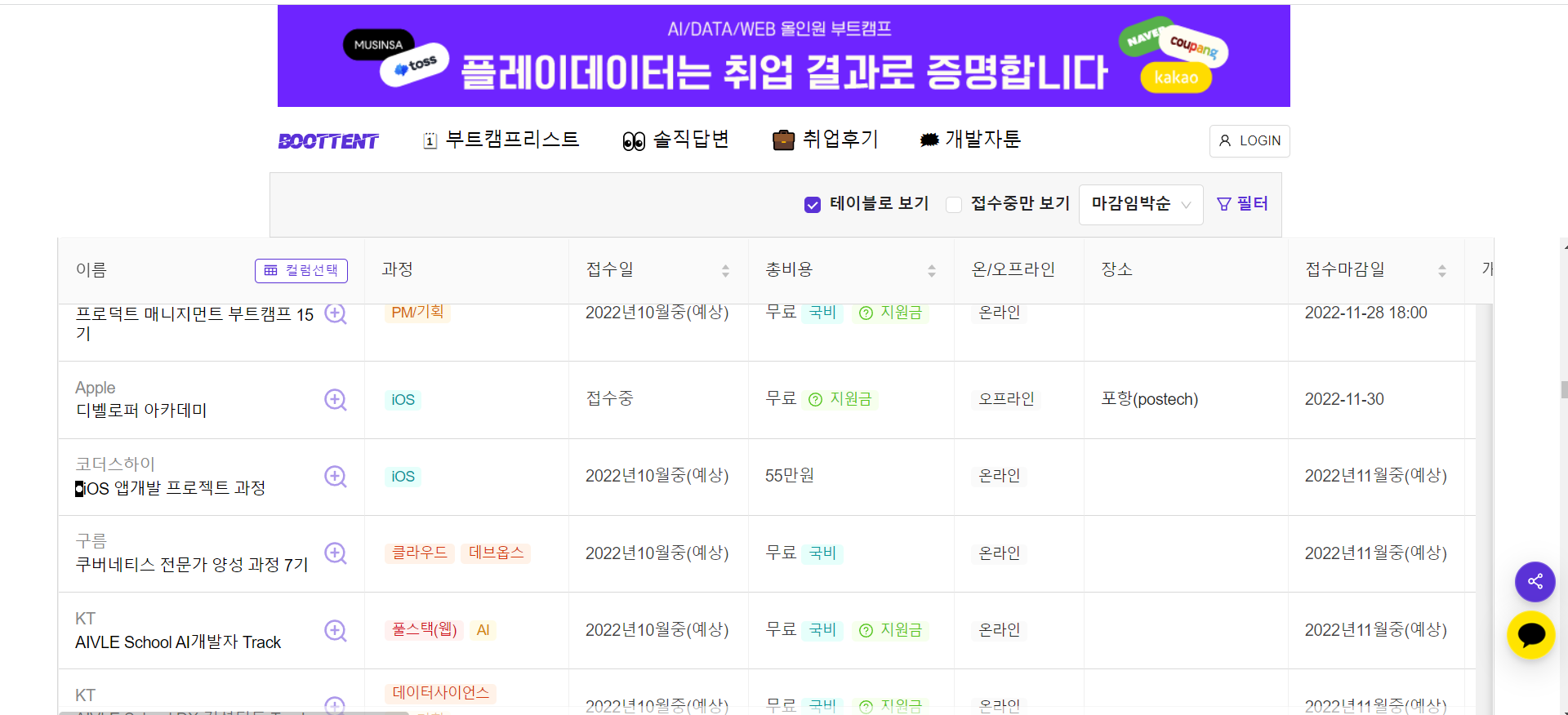 부트텐트