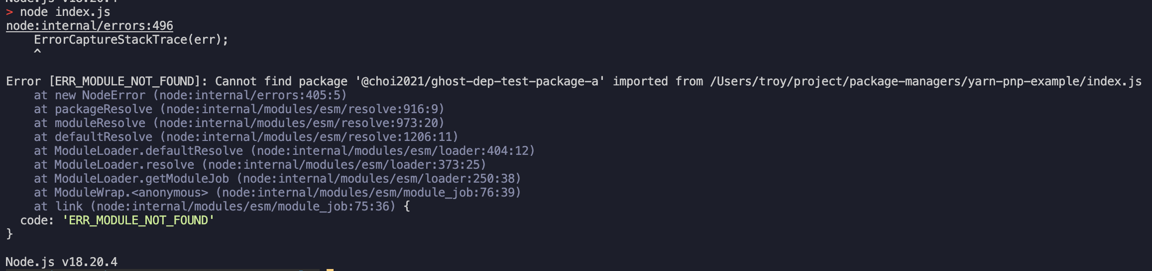 yarn-pnp-ghost-dep