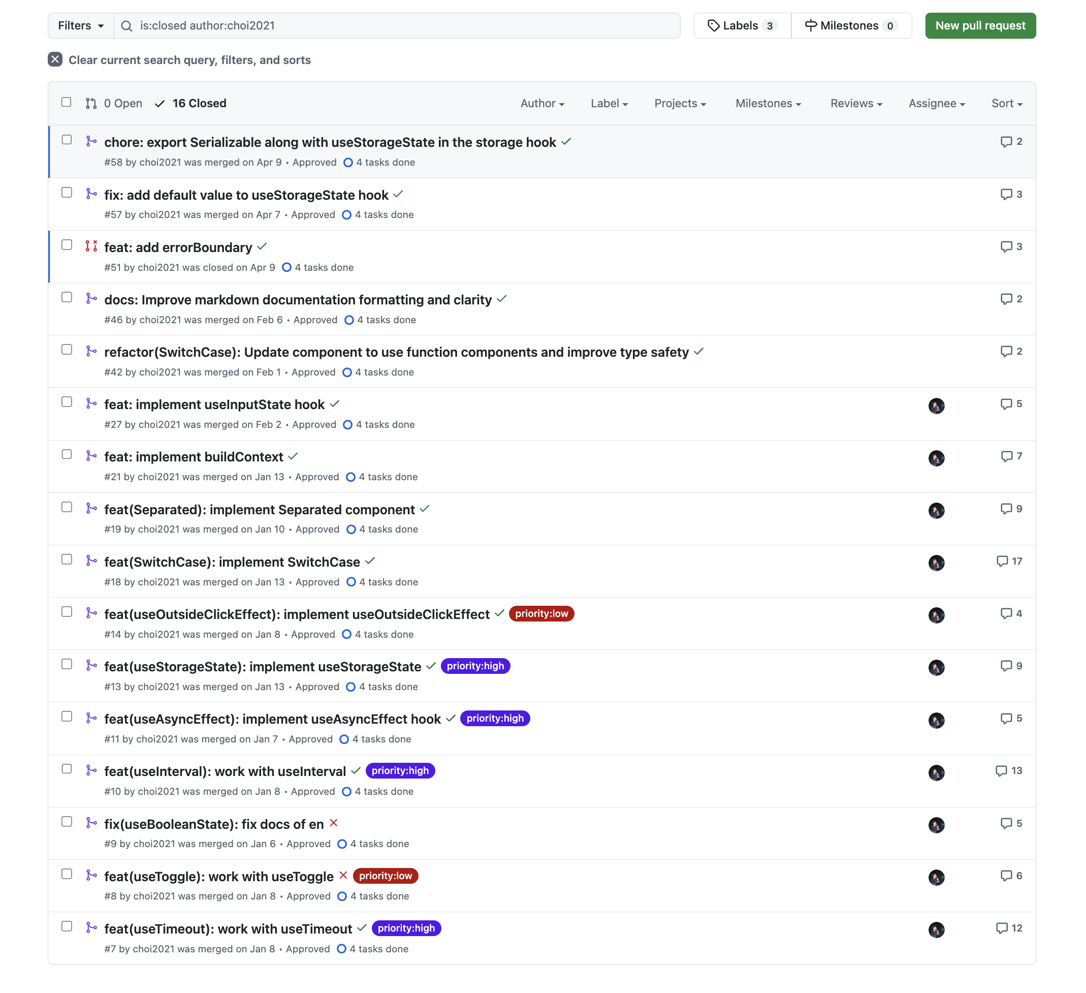 react-simplikit pr들