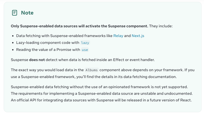 공식문서 suspense에 대한 Note